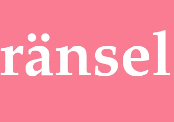 Synonym ränsel