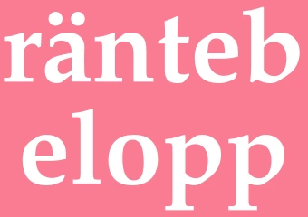Synonym räntebelopp