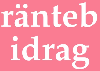 Synonym räntebidrag