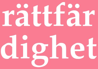 Synonym rättfärdighet
