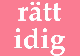 Synonym rättidig