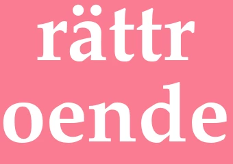 Synonym rättroende