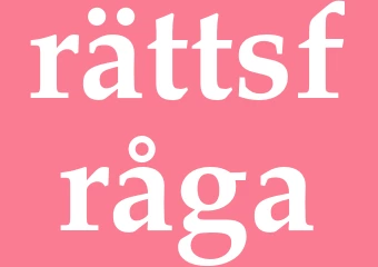 Synonym rättsfråga