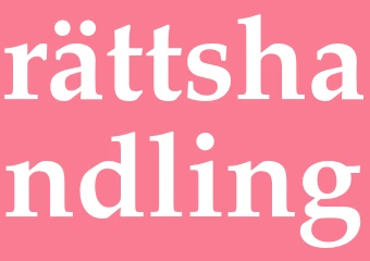 Synonym rättshandling