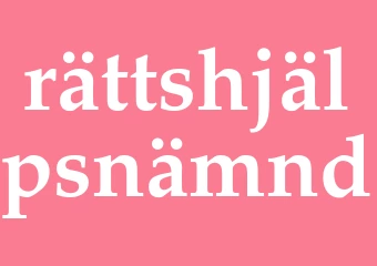 Synonym rättshjälpsnämnd