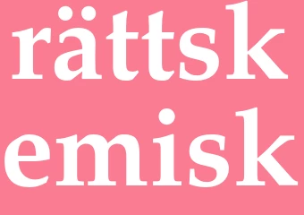 Synonym rättskemisk