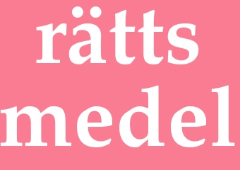 Synonym rättsmedel