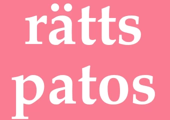 Synonym rättspatos