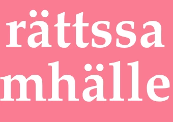 Synonym rättssamhälle