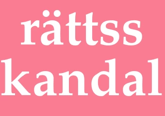 Synonym rättsskandal