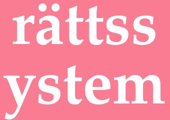 Synonym rättssystem