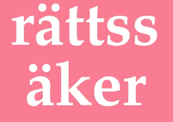 Synonym rättssäker