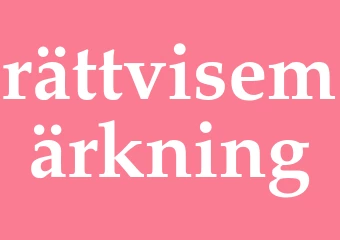 Synonym rättvisemärkning