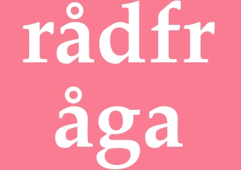 Synonym rådfråga