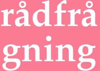 Synonym rådfrågning