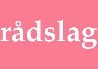Synonym rådslag