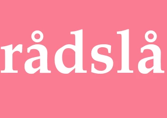 Synonym rådslå