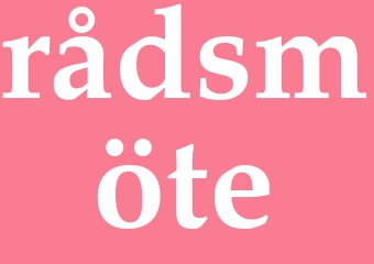Synonym rådsmöte