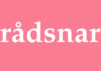 Synonym rådsnar