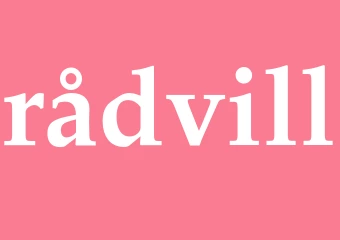 Synonym rådvill