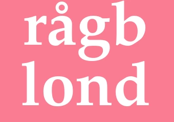 Synonym rågblond
