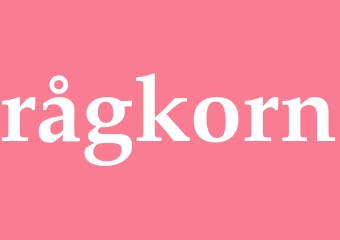 Synonym rågkorn