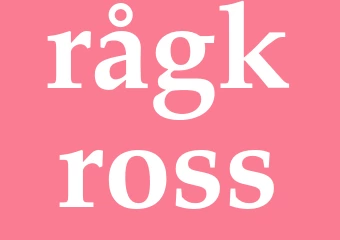 Synonym rågkross