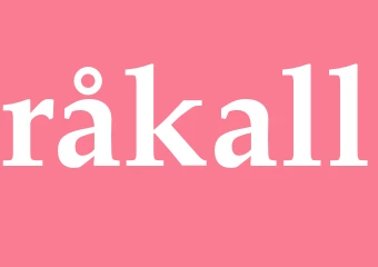 Synonym råkall