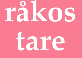Synonym råkostare