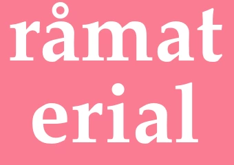 Synonym råmaterial