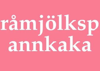 Synonym råmjölkspannkaka
