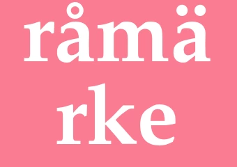 Synonym råmärke