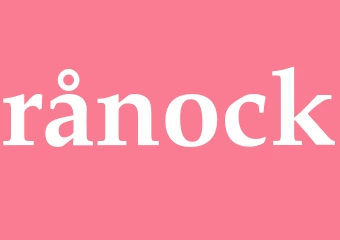 Synonym rånock