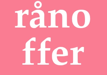 Synonym rånoffer