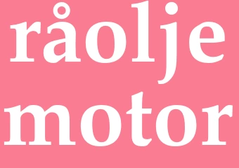 Synonym råoljemotor