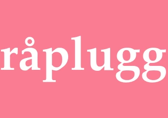Synonym råplugg
