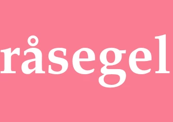 Synonym råsegel