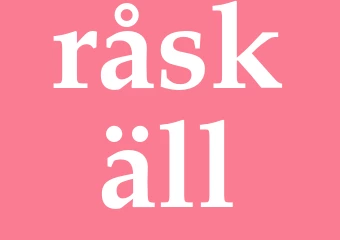 Synonym råskäll