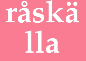 Synonym råskälla