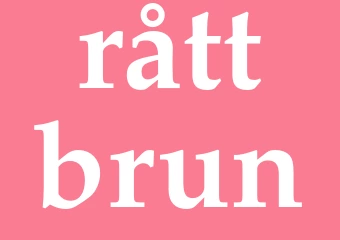 Synonym råttbrun