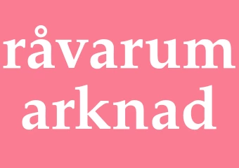 Synonym råvarumarknad