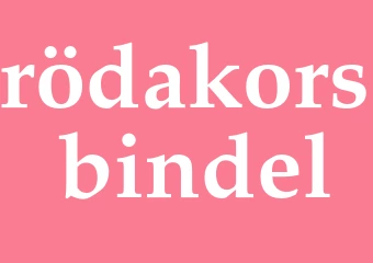 Synonym rödakors-bindel