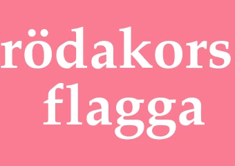 Synonym rödakors-flagga