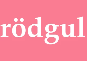 Synonym rödgul