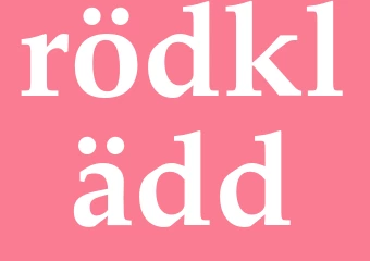 Synonym rödklädd