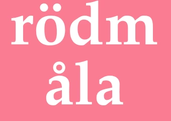 Synonym rödmåla