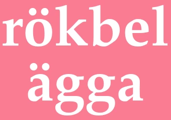 Synonym rökbelägga