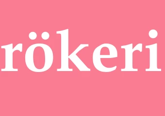 Synonym rökeri