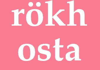 Synonym rökhosta