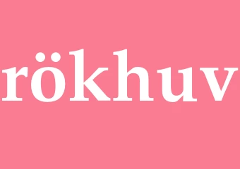 Synonym rökhuv